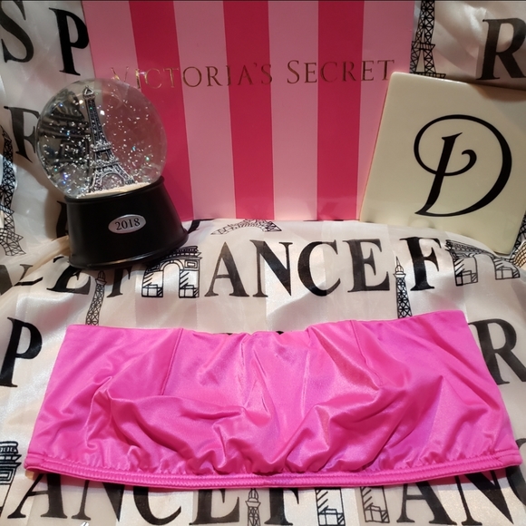 Victoria's Secret Very Sexy Pink Push Up Bandeau Size: 34D NWT - Picture 7 of 16